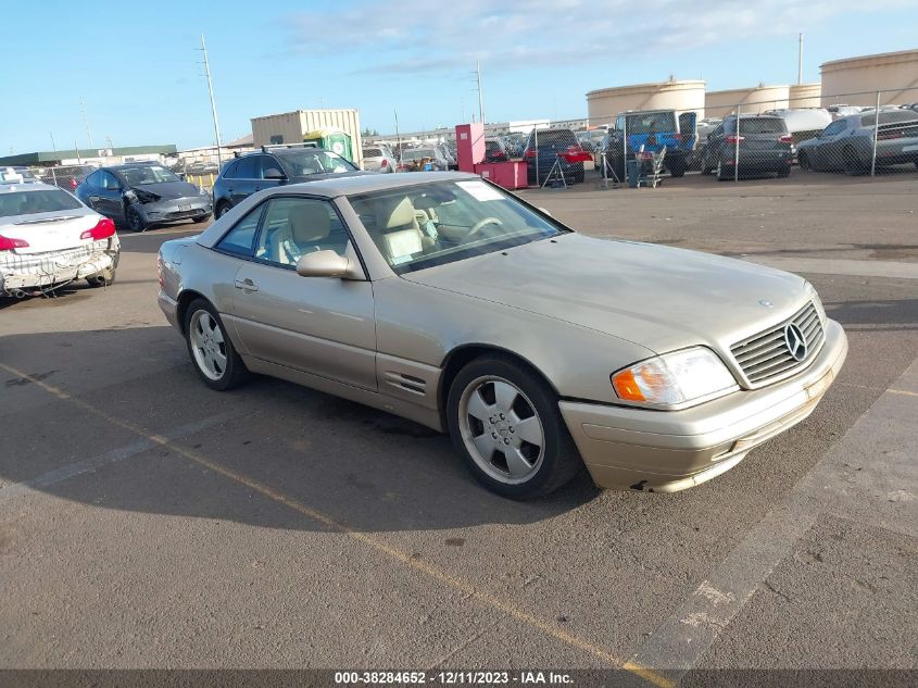 2000 Mercedes-Benz Sl 500 VIN: WDBFA68FXYF192229 Lot: 38284652