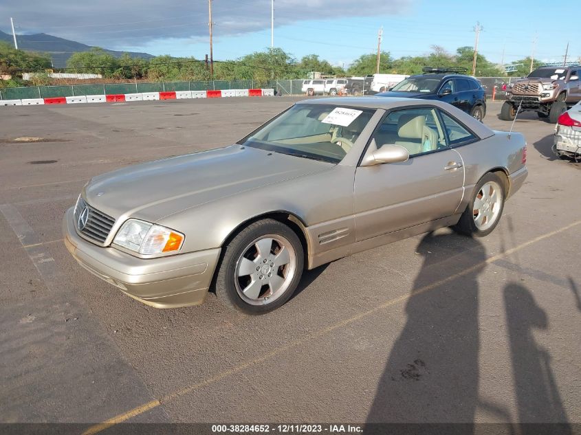 2000 Mercedes-Benz Sl 500 VIN: WDBFA68FXYF192229 Lot: 38284652