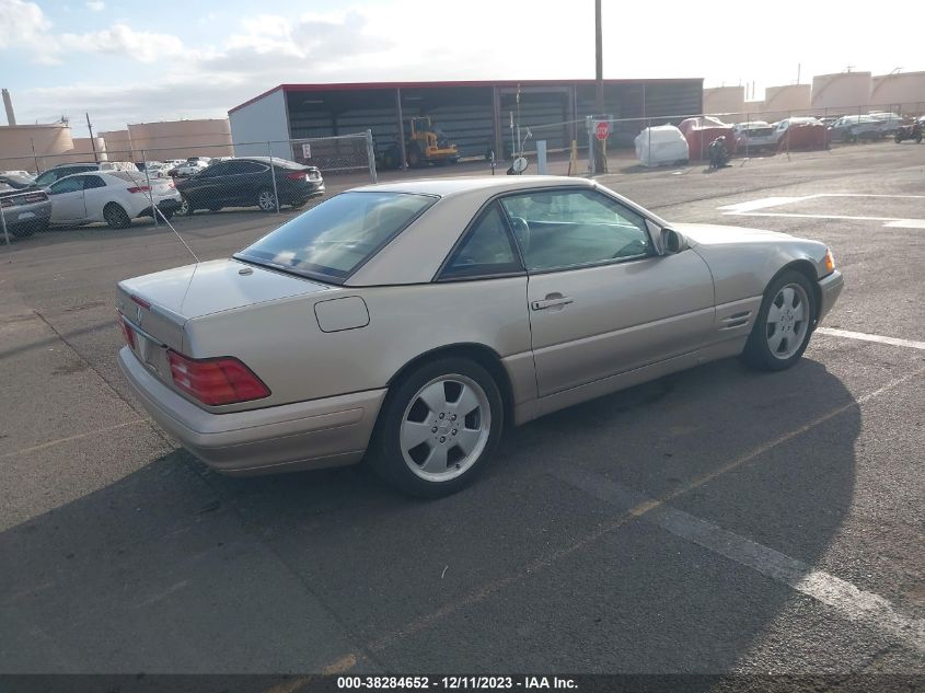 2000 Mercedes-Benz Sl 500 VIN: WDBFA68FXYF192229 Lot: 38284652