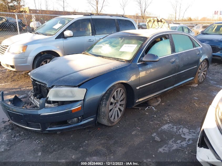 2004 Audi A8 L Quattro VIN: WAUML44E84N004762 Lot: 38284663