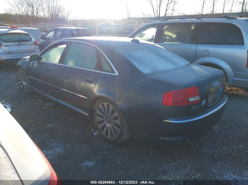 2004 Audi A8 L Quattro VIN: WAUML44E84N004762 Lot: 38284663