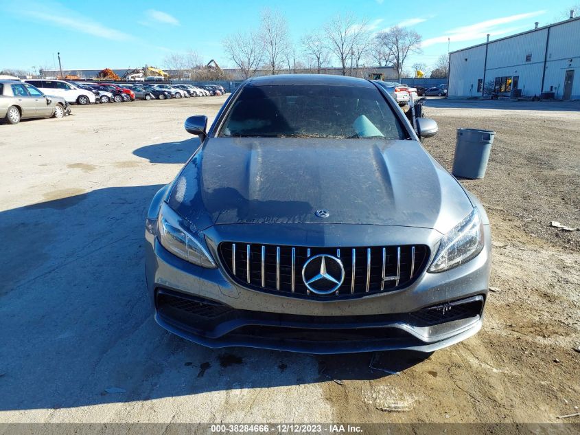 2018 Mercedes-Benz C-Class Amg C 63 S VIN: WDDWJ8HB2JF642672 Lot: 38284666