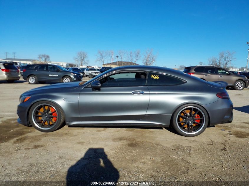 2018 Mercedes-Benz C-Class Amg C 63 S VIN: WDDWJ8HB2JF642672 Lot: 38284666