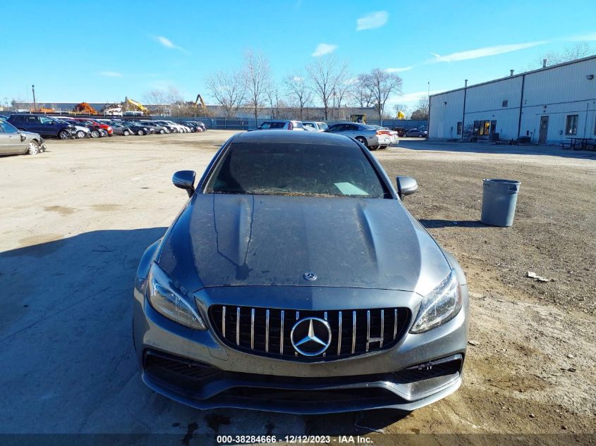 2018 Mercedes-Benz C-Class Amg C 63 S VIN: WDDWJ8HB2JF642672 Lot: 38284666