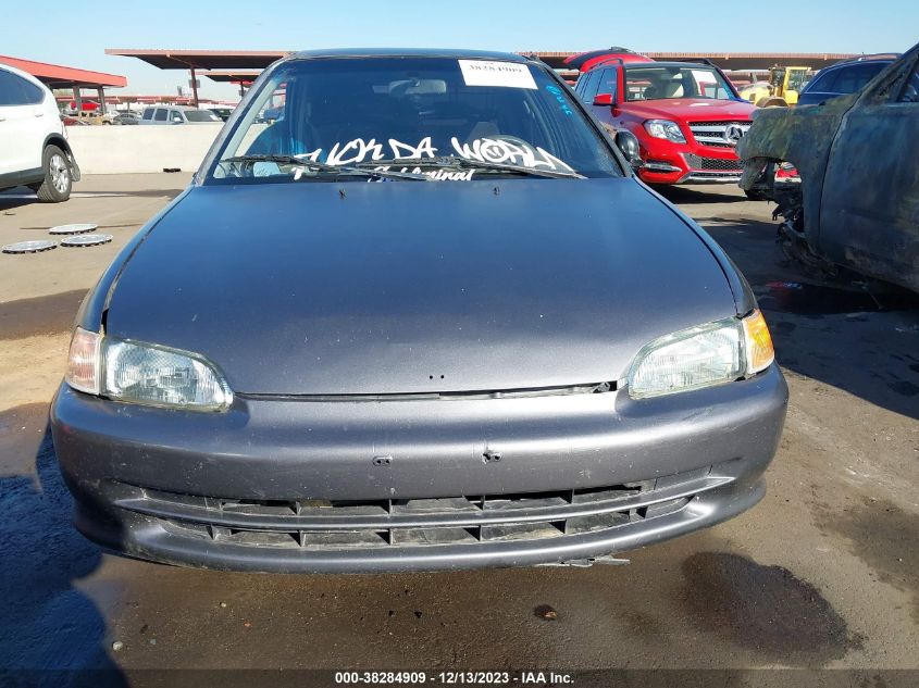 1995 Honda Civic Lx VIN: JHMEG8654SS003962 Lot: 38284909