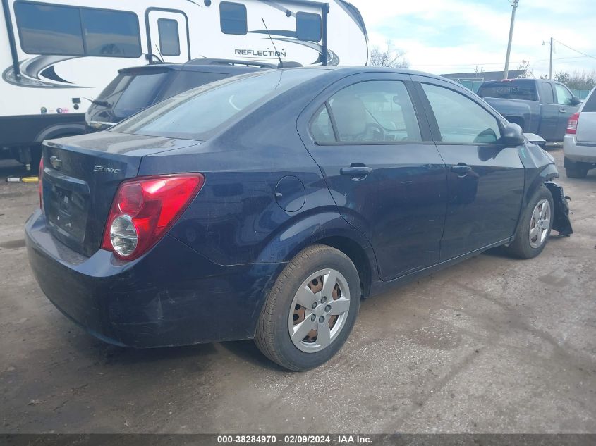 2016 Chevrolet Sonic Ls Auto VIN: 1G1JA5SH5G4131115 Lot: 38284970