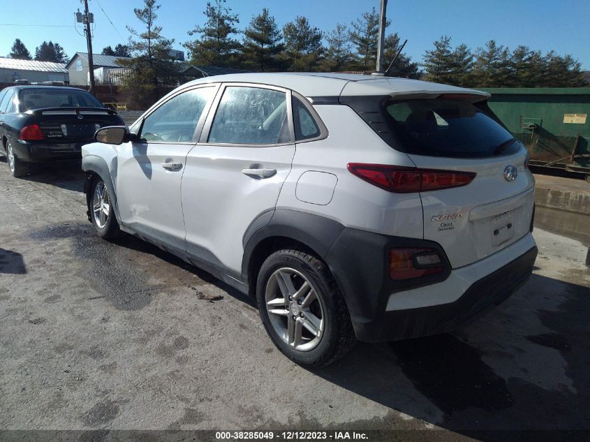 2019 Hyundai Kona Se VIN: KM8K1CAA3KU277120 Lot: 38285049