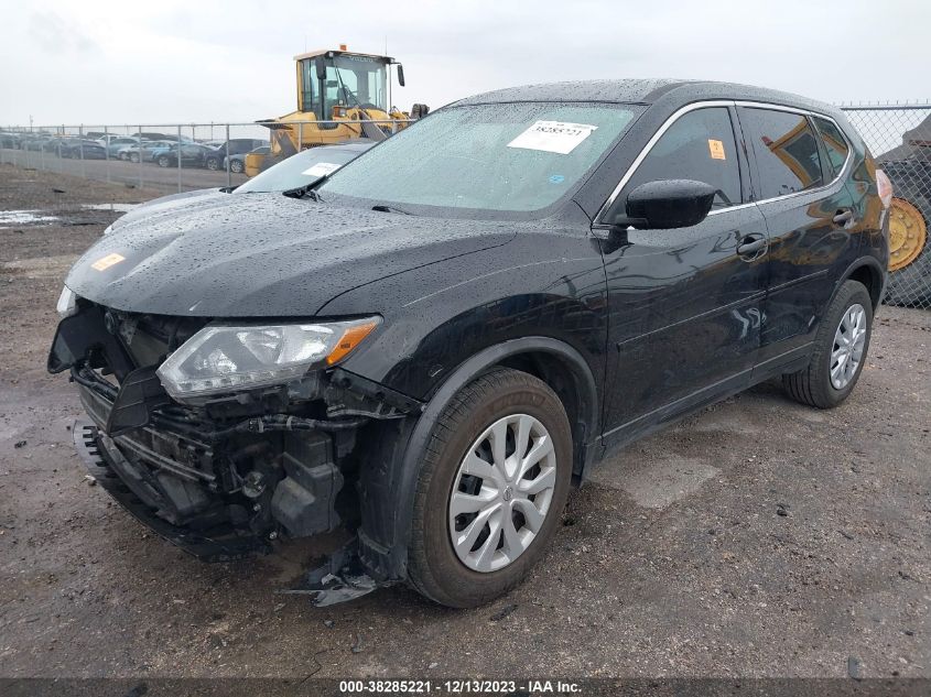 2016 Nissan Rogue S VIN: JN8AT2MT8GW016793 Lot: 38285221