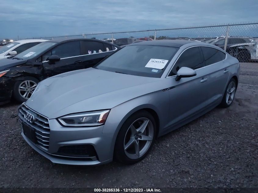 WAUDNCF57KA025818 2019 Audi A5 Sportback Premium