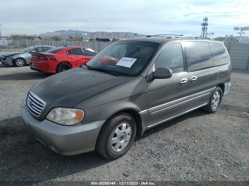 2003 Kia Sedona Ex/Lx VIN: KNDUP131036373225 Lot: 38285348