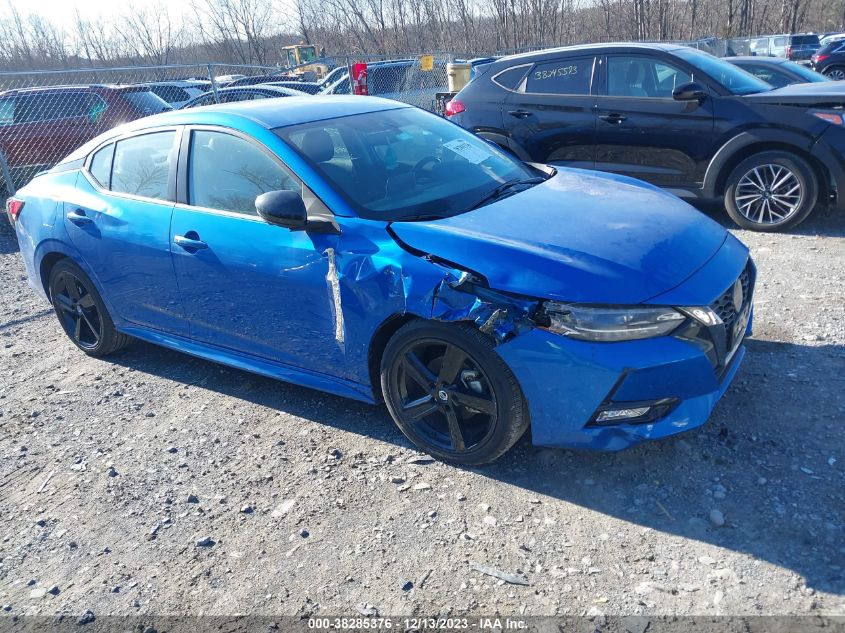 2022 Nissan Sentra Sr Xtronic Cvt VIN: 3N1AB8DV4NY280296 Lot: 38285376