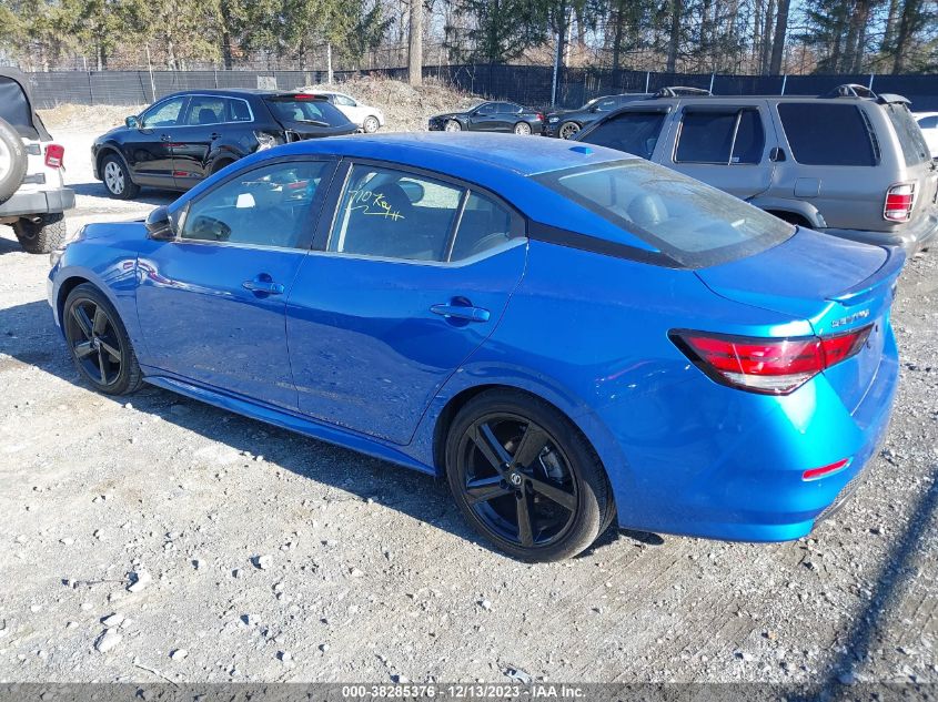 2022 Nissan Sentra Sr Xtronic Cvt VIN: 3N1AB8DV4NY280296 Lot: 38285376