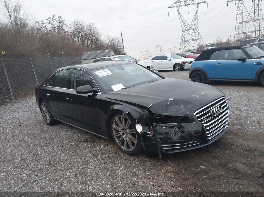 2014 Audi A8 L 3.0T VIN: WAURGAFD3EN008829 Lot: 38285410