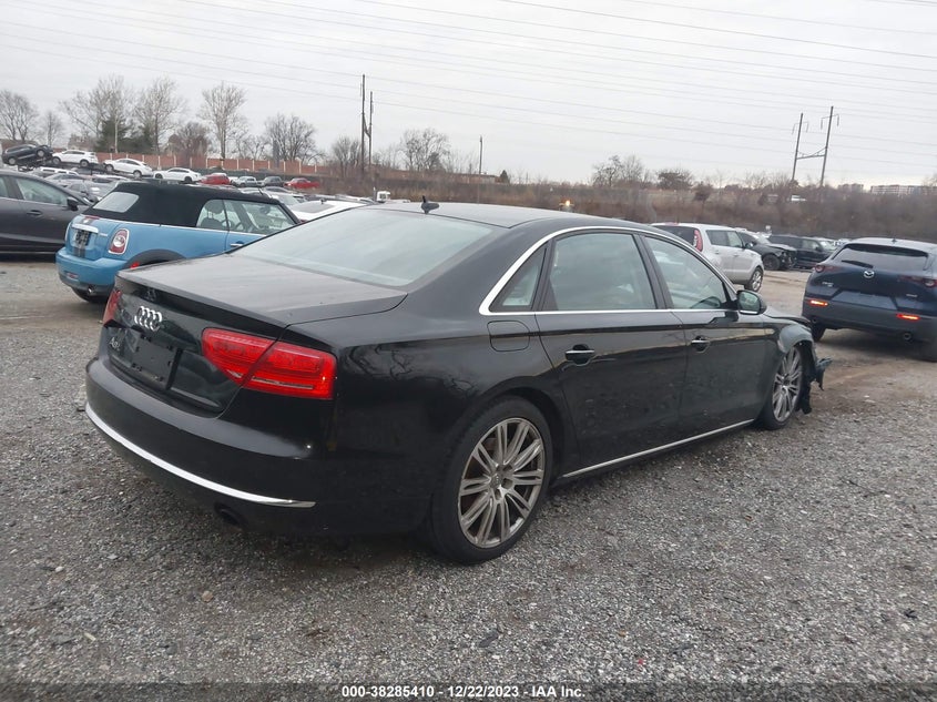 2014 Audi A8 L 3.0T VIN: WAURGAFD3EN008829 Lot: 38285410