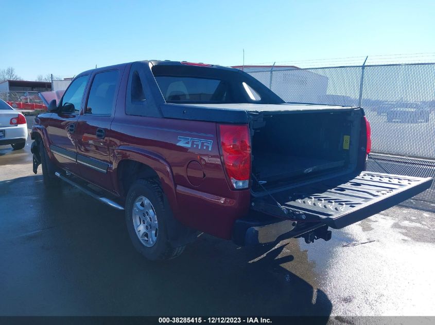 2005 Chevrolet Avalanche 1500 Z66 VIN: 3GNEC12Z45G185288 Lot: 38285415