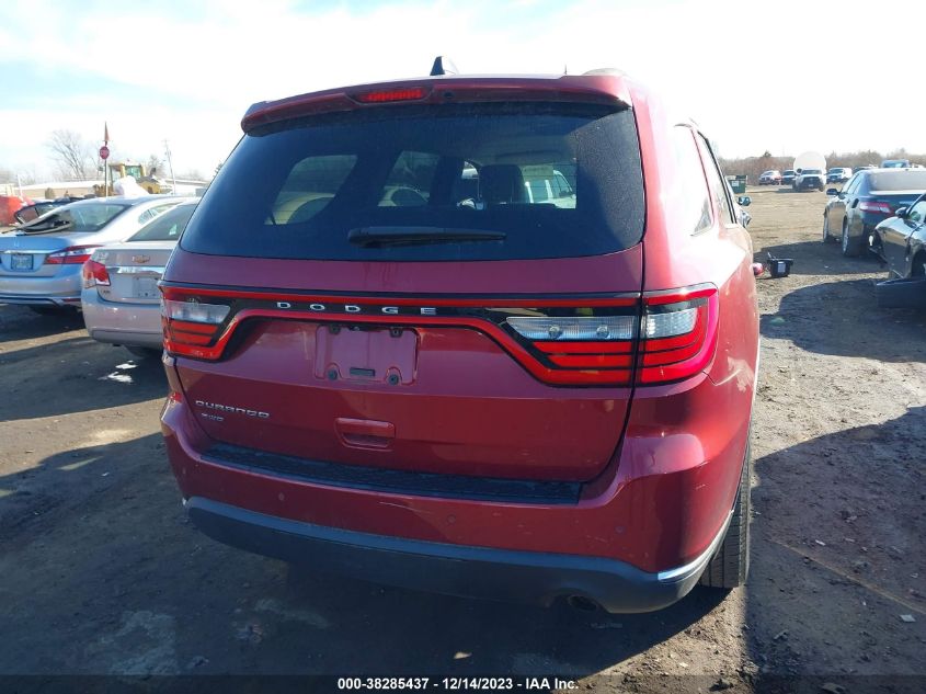 2015 Dodge Durango Sxt VIN: 1C4RDJAG9FC137989 Lot: 38285437