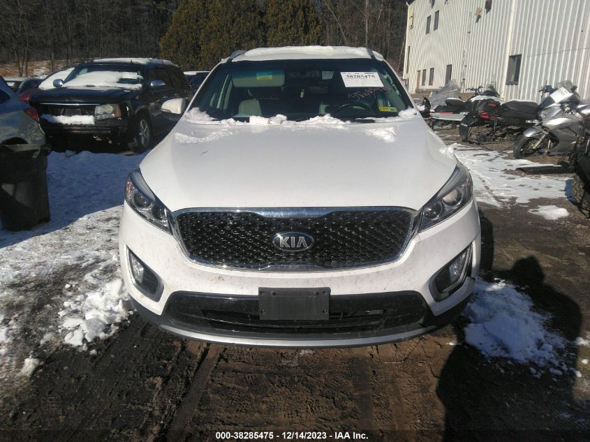 2016 Kia Sorento Ex VIN: 5XYPHDA56GG141474 Lot: 38285475