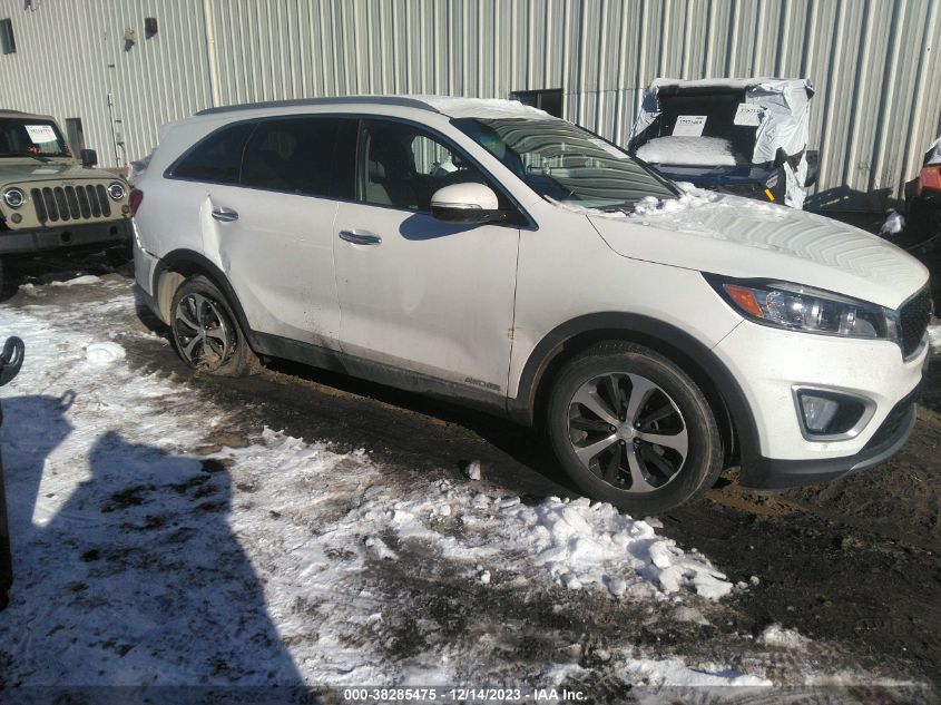 5XYPHDA56GG141474 2016 Kia Sorento Ex