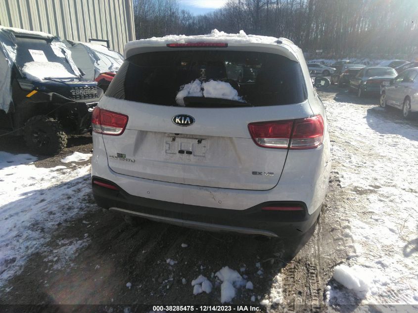 5XYPHDA56GG141474 2016 Kia Sorento Ex