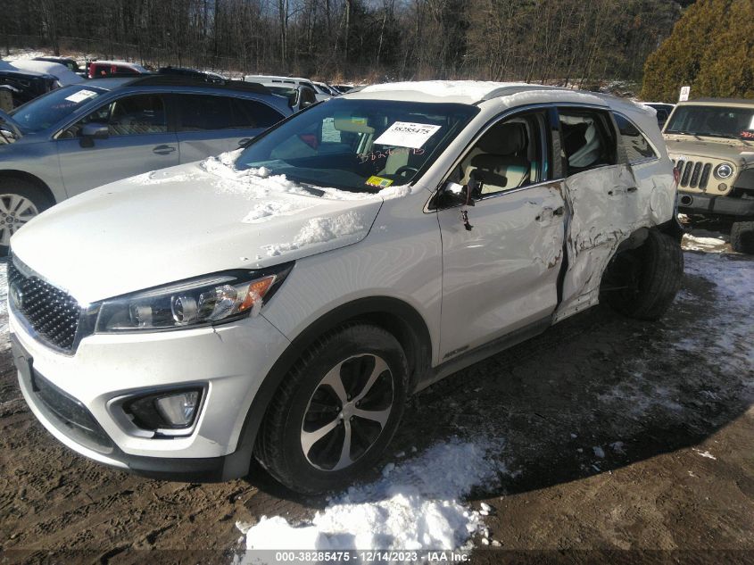 2016 Kia Sorento Ex VIN: 5XYPHDA56GG141474 Lot: 38285475