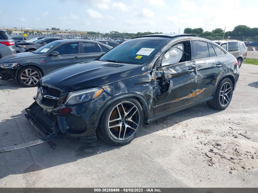 4JGED6EB1KA135665 2019 Mercedes-Benz Amg Gle 43 Coupe 4Matic