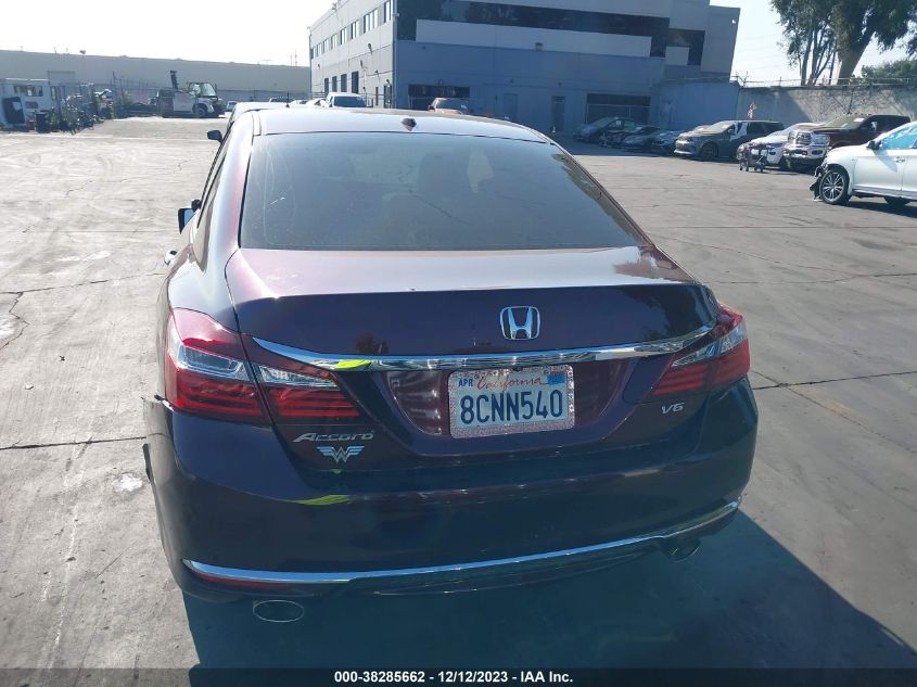 1HGCR3F00HA011633 2017 Honda Accord Ex-L V6