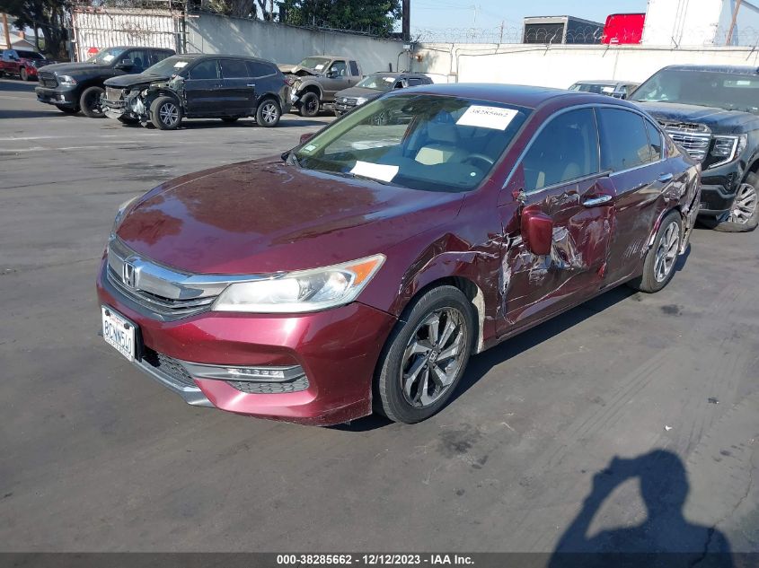 1HGCR3F00HA011633 2017 Honda Accord Ex-L V6