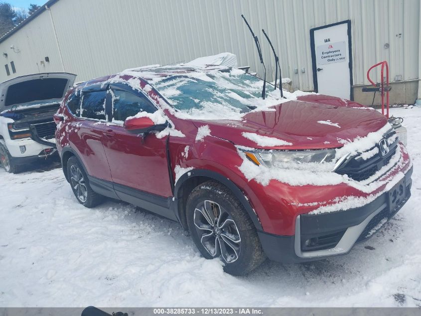 2021 Honda Cr-V Awd Ex VIN: 2HKRW2H50MH608644 Lot: 38285733