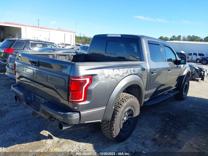 2018 Ford F-150 Raptor VIN: 1FTFW1RG1JFB58036 Lot: 38285737