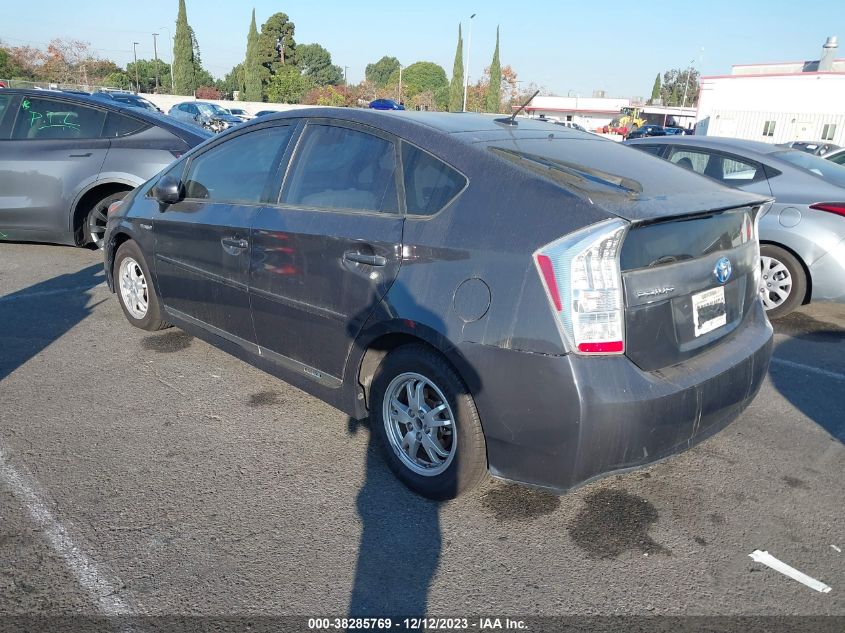 2011 Toyota Prius Two VIN: JTDKN3DU8B1471190 Lot: 38285769