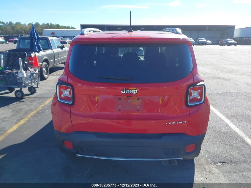 2017 Jeep Renegade Limited Fwd VIN: ZACCJADB9HPE48688 Lot: 38285773