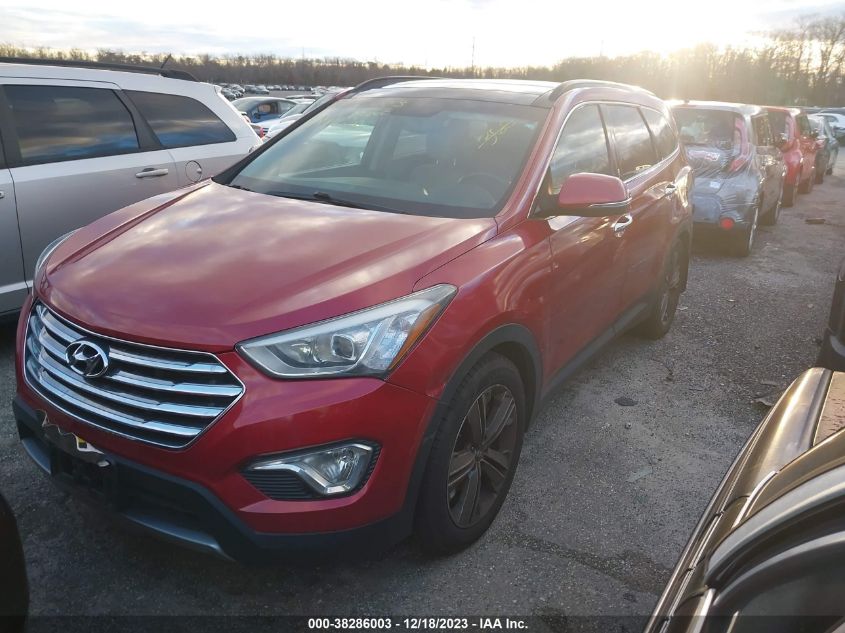 2015 Hyundai Santa Fe Limited VIN: KM8SR4HF5FU098812 Lot: 38286003