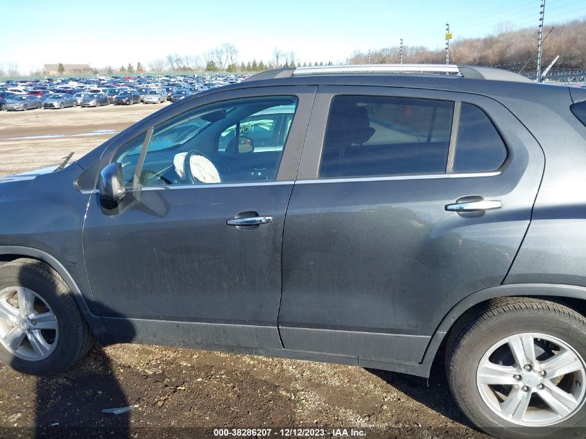 2019 Chevrolet Trax Lt VIN: 3GNCJLSB6KL176302 Lot: 38286207