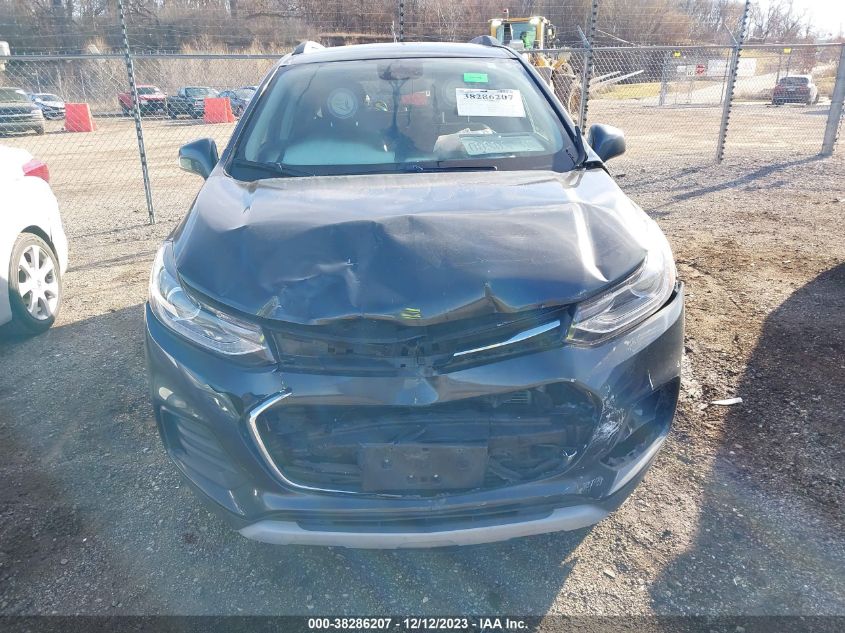 2019 Chevrolet Trax Lt VIN: 3GNCJLSB6KL176302 Lot: 38286207