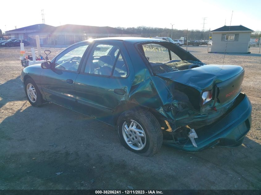 1997 Pontiac Sunfire Se VIN: 1G2JB5249V7501810 Lot: 38286241