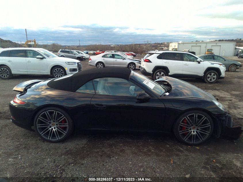 2013 Porsche 911 Carrera S VIN: WP0CB2A91DS155117 Lot: 38286337