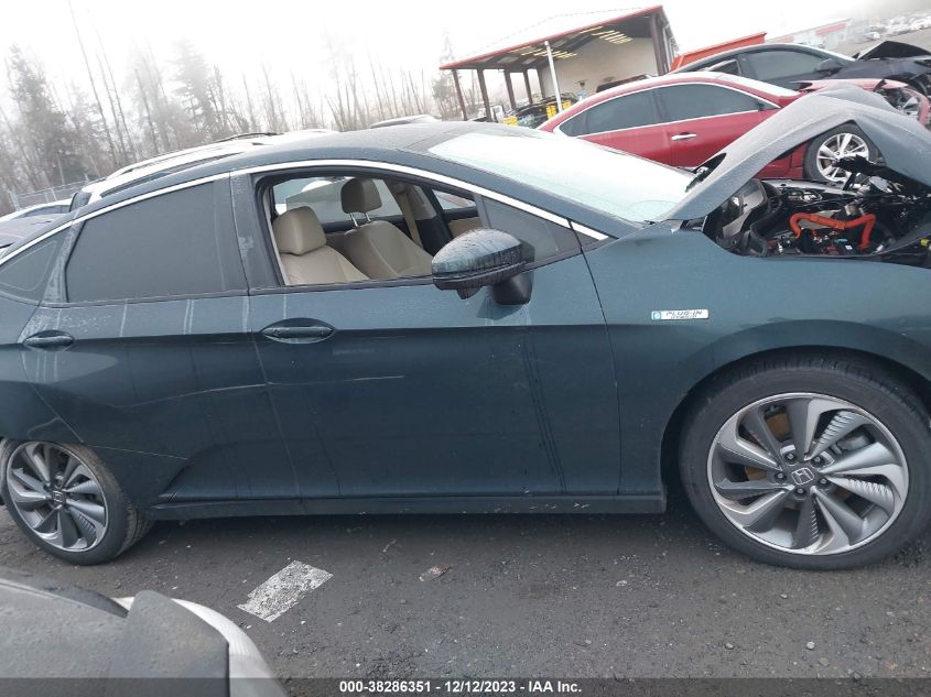 2018 Honda Clarity Plug-In Hybrid Touring VIN: JHMZC5F31JC009883 Lot: 38286351