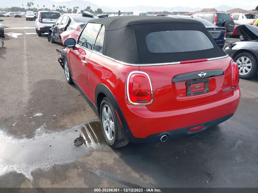 2016 Mini Convertible Cooper VIN: WMWWG5C55G3C19538 Lot: 38286361