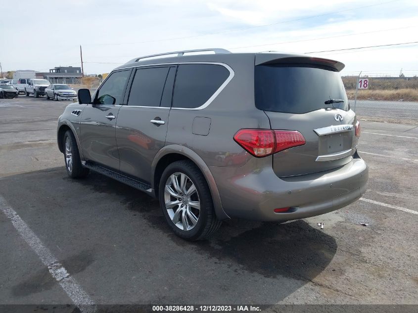 2014 Infiniti Qx80 VIN: JN8AZ2ND3E9750985 Lot: 38286428