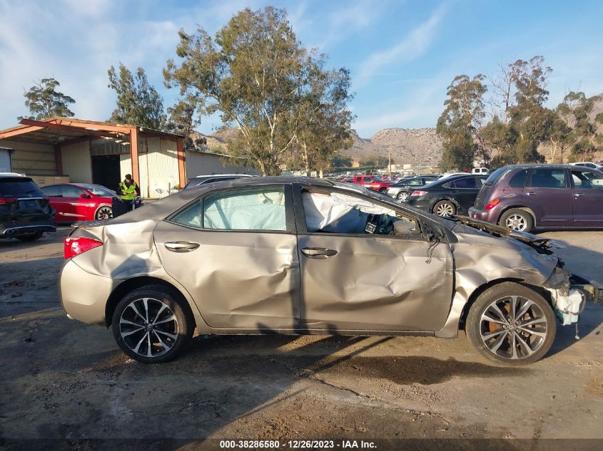 2017 Toyota Corolla Se VIN: 5YFBURHE8HP589298 Lot: 38286580