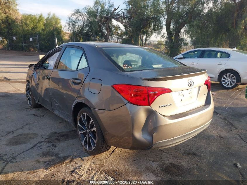 2017 Toyota Corolla Se VIN: 5YFBURHE8HP589298 Lot: 38286580