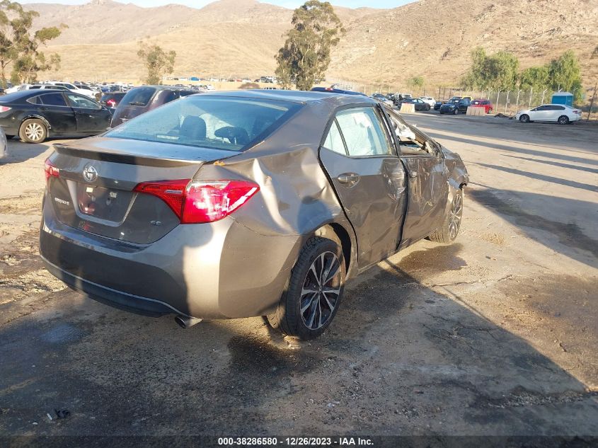 2017 Toyota Corolla Se VIN: 5YFBURHE8HP589298 Lot: 38286580