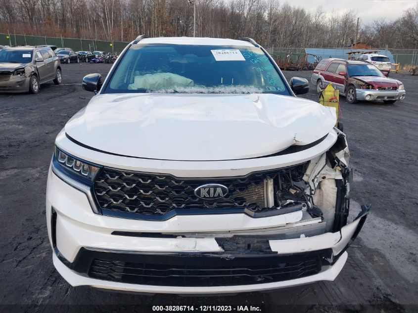 2021 Kia Sorento S VIN: 5XYRL4LC3MG052931 Lot: 38286714