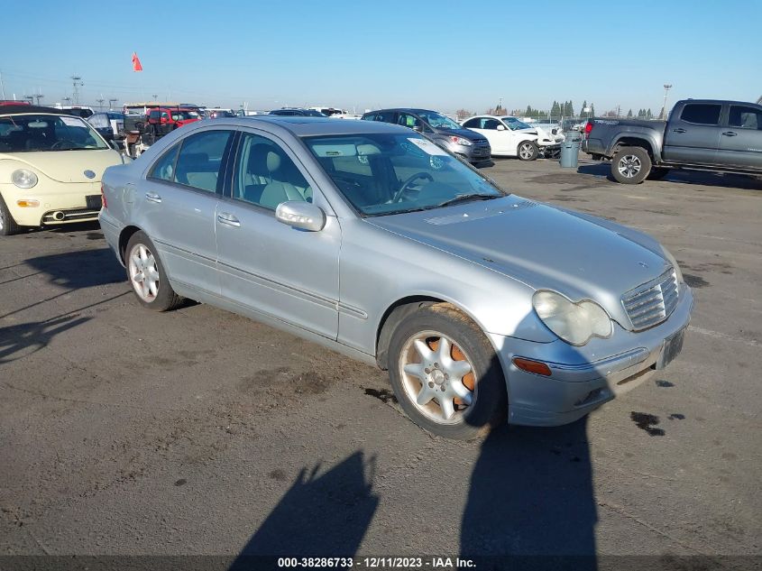 2001 Mercedes-Benz C-Class Base A5 VIN: WDBRF64J41F033463 Lot: 38286733