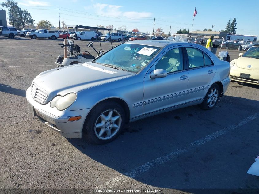 2001 Mercedes-Benz C-Class Base A5 VIN: WDBRF64J41F033463 Lot: 38286733