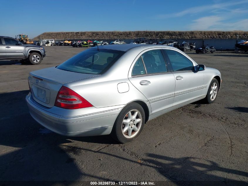 2001 Mercedes-Benz C-Class Base A5 VIN: WDBRF64J41F033463 Lot: 38286733