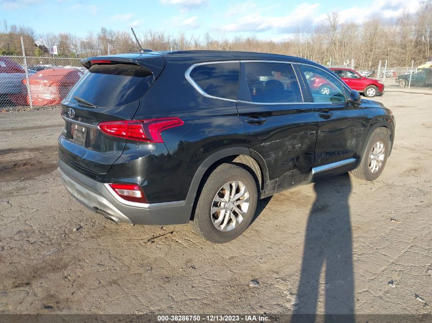 2020 Hyundai Santa Fe Se VIN: 5NMS23AD3LH240024 Lot: 38286750