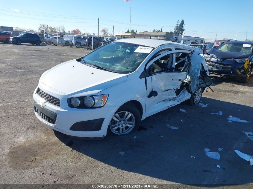 2013 Chevrolet Sonic Lt Auto VIN: 1G1JC6SH4D4186294 Lot: 38286770