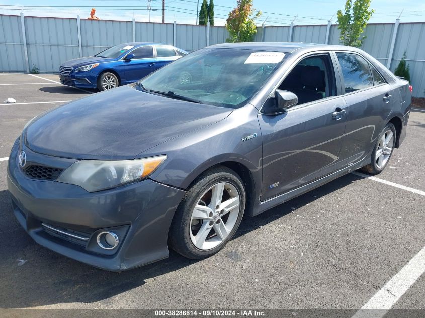 2014 Toyota Camry Hybrid Se Limited Edition VIN: 4T1BD1FK3EU127381 Lot: 38286814