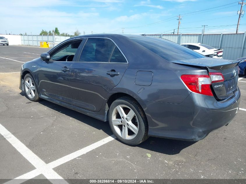 2014 Toyota Camry Hybrid Se Limited Edition VIN: 4T1BD1FK3EU127381 Lot: 38286814